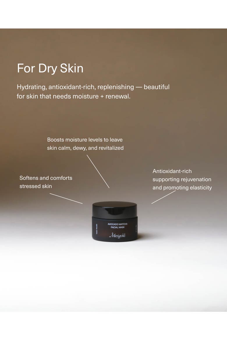 Rose Water and Avocado Matcha Mask Bundle, Alternate, color, White