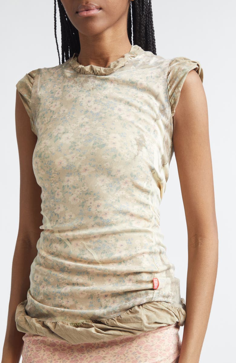 DIESEL<sup>®</sup> T-Ory Rib Top, Alternate, color, Latte