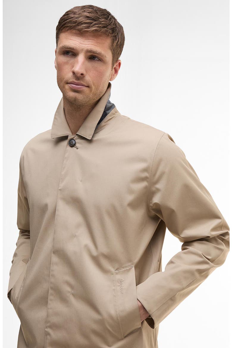 Lorden Waterproof Mac Jacket, Alternate, color, WASHED STONE