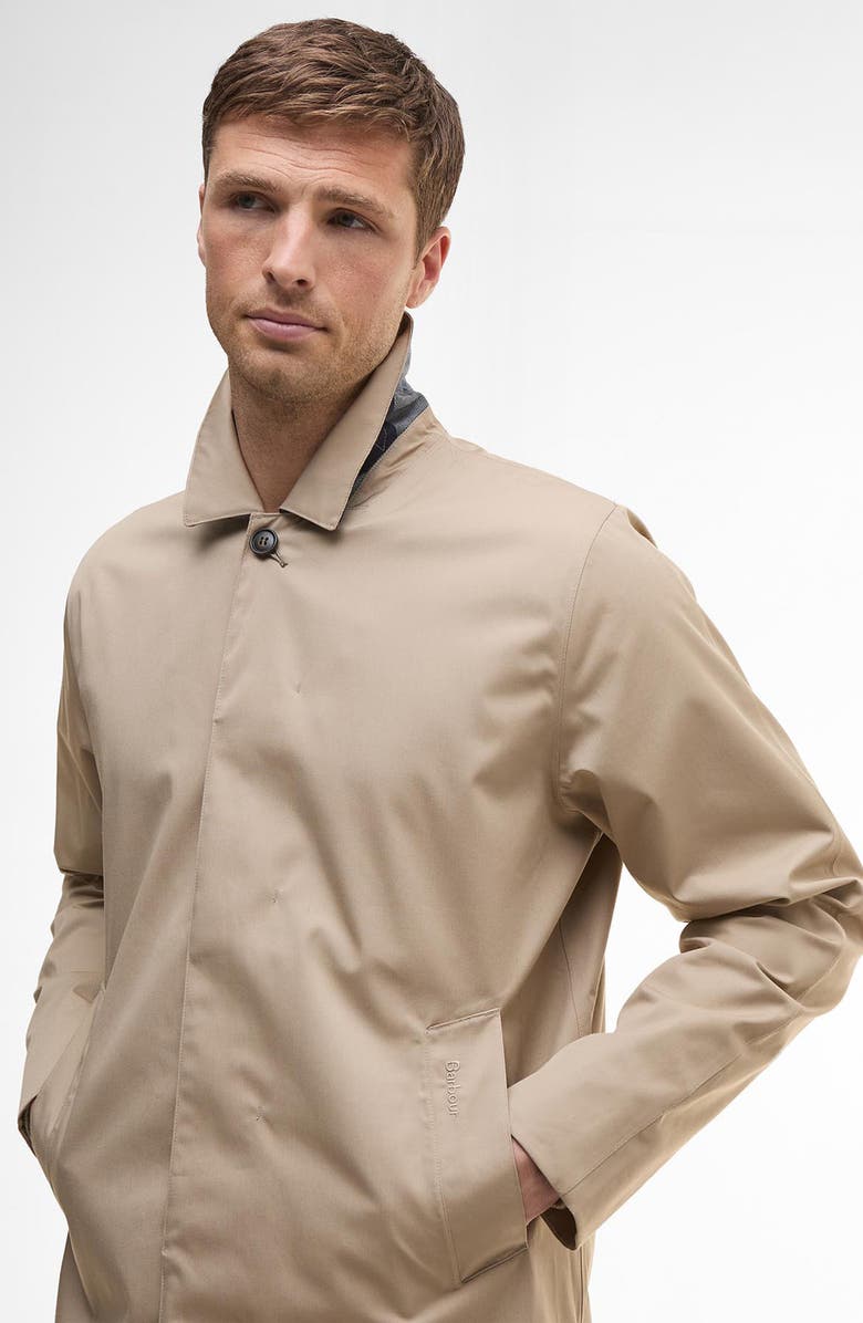 Barbour Lorden Waterproof Mac Jacket, Alternate, color, Washed Stone