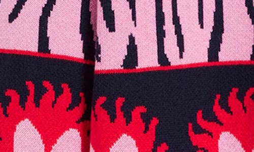 Boden Jacquard Longline Cardigan In Green