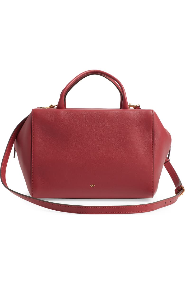 Anya Hindmarch Seaton Leather Handbag, Alternate, color,