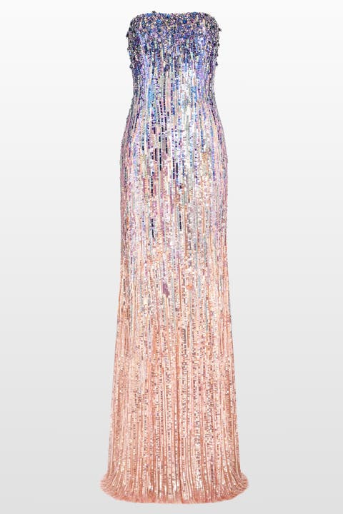Honesty Sequin-Embellished Maxi Dress