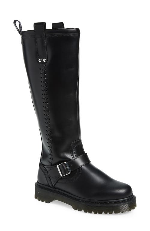 Dr. Martens Anistone Harness Boot In Black