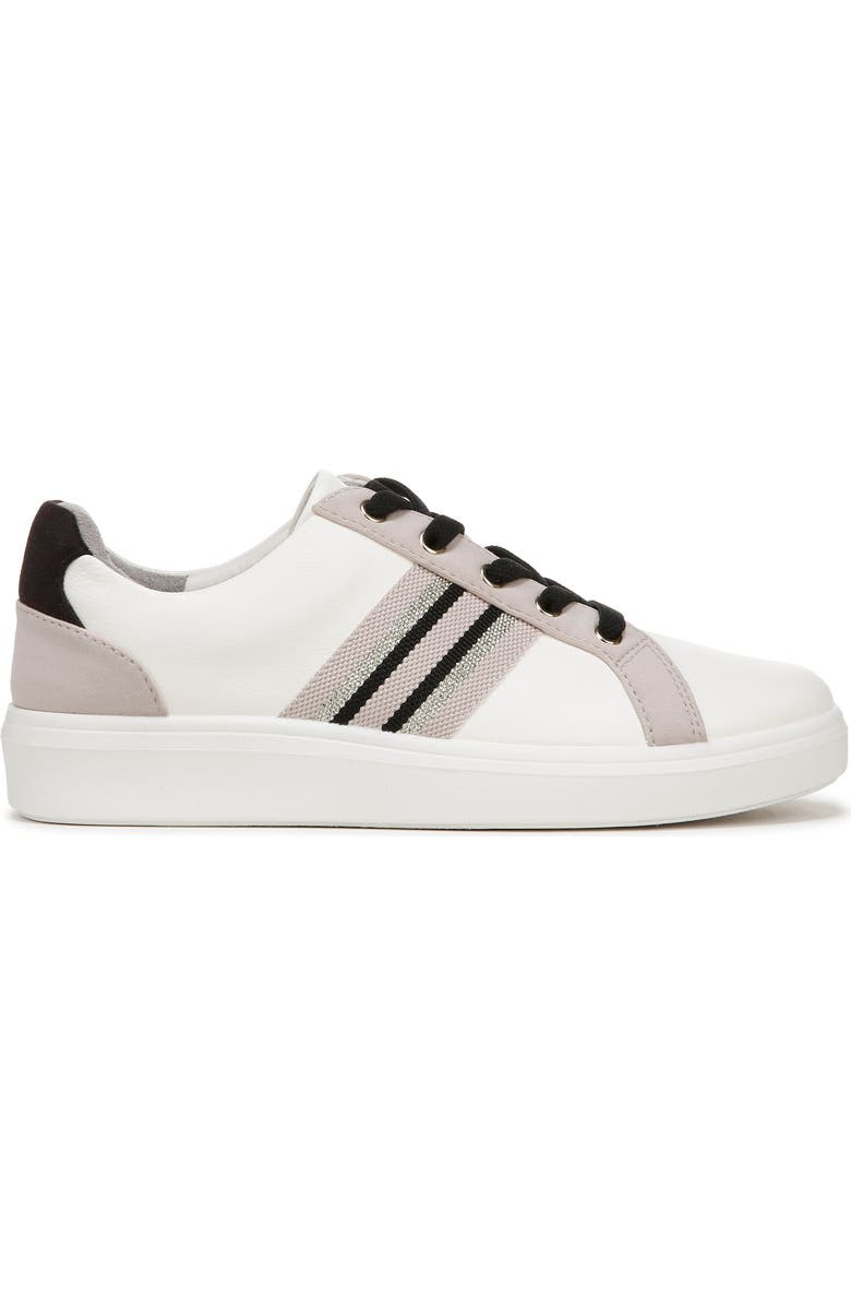 LifeStride Happy Friday Sneaker, Alternate, color, White/Black