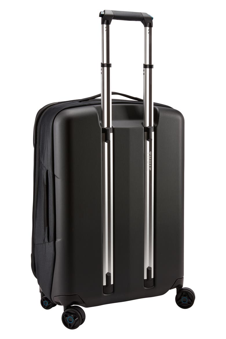 Subterra 25-Inch Expandable Spinner Suitcase, Alternate, color, BLACK