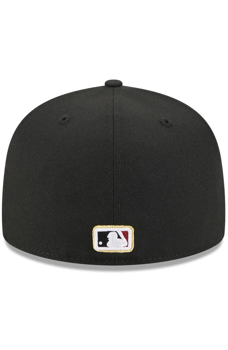New Era Men's New Era  Black Arizona Diamondbacks 2025 59FIFTY Day 59FIFTY Fitted Hat with Pins, Alternate, color, Black