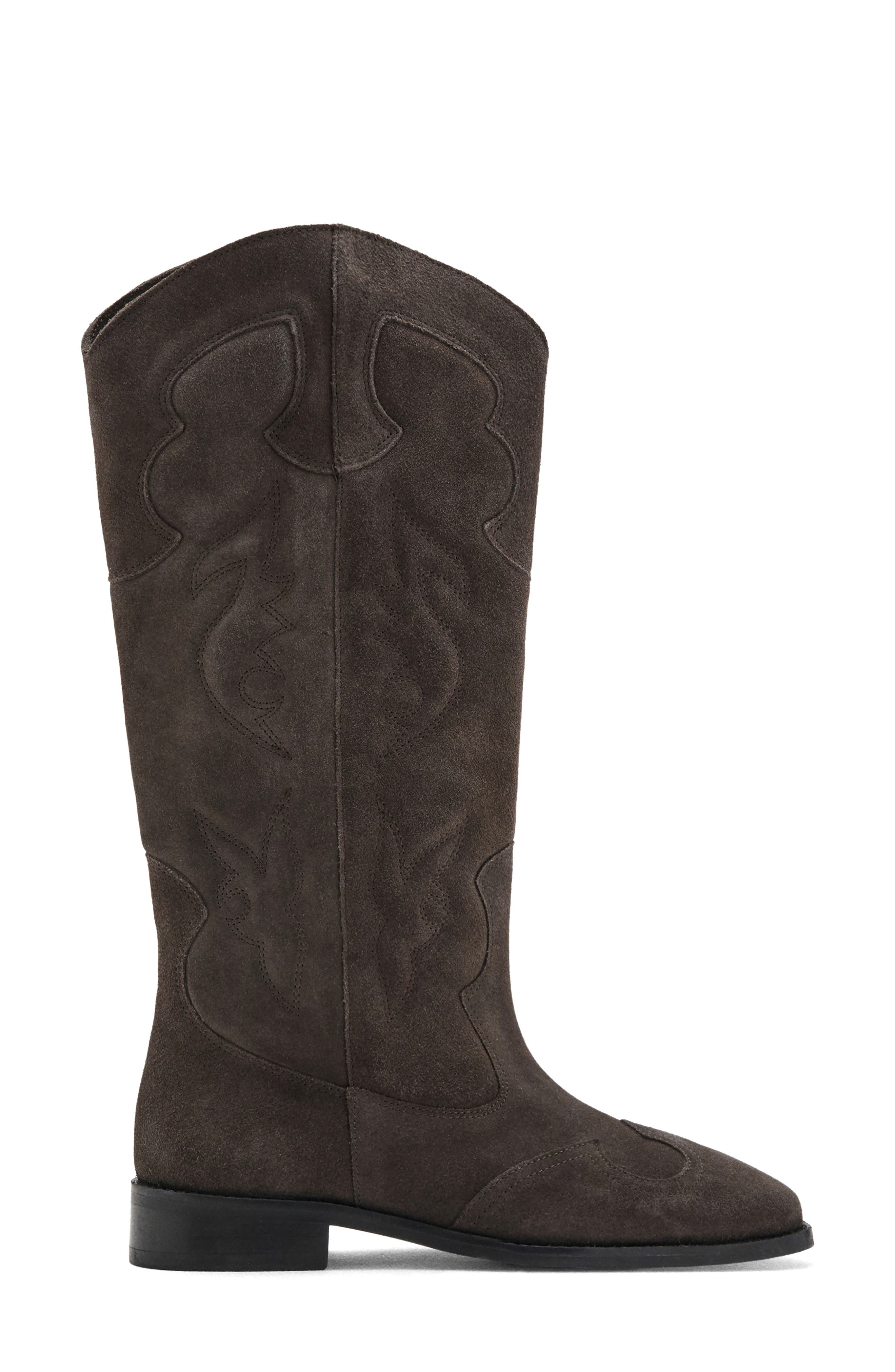 MANGO TEEN Western Boot, Alternate, color, Tobacco