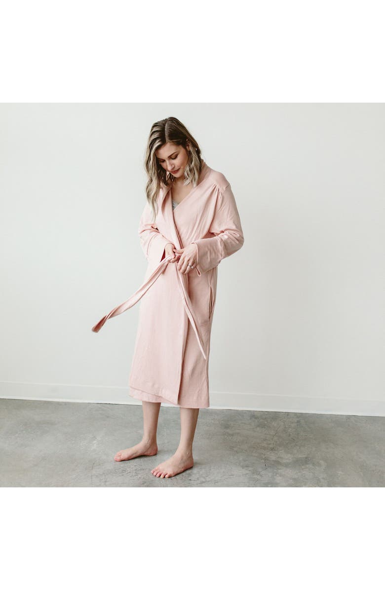 goumikids Goumi You
ll Live In Mom Robe, Alternate, color, Rose