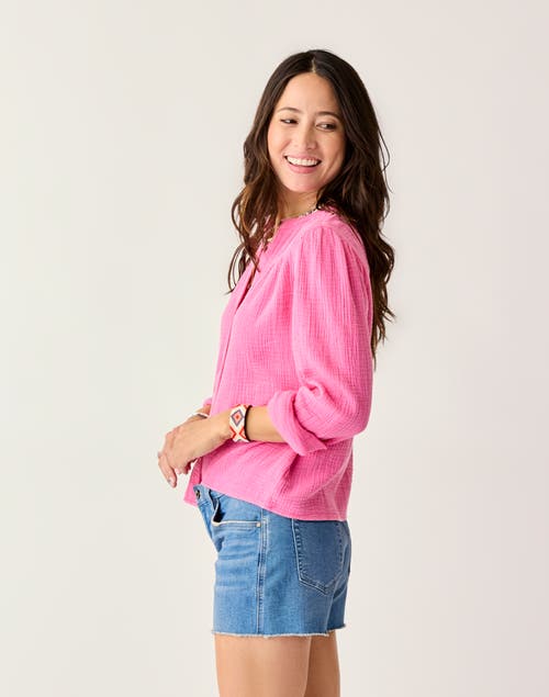Carve Designs Tatum Double Gauze Shirt