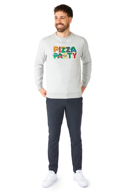 Opposuits Teenage Mutant Ninja Turtles Graphic Sweatshirt In Grey