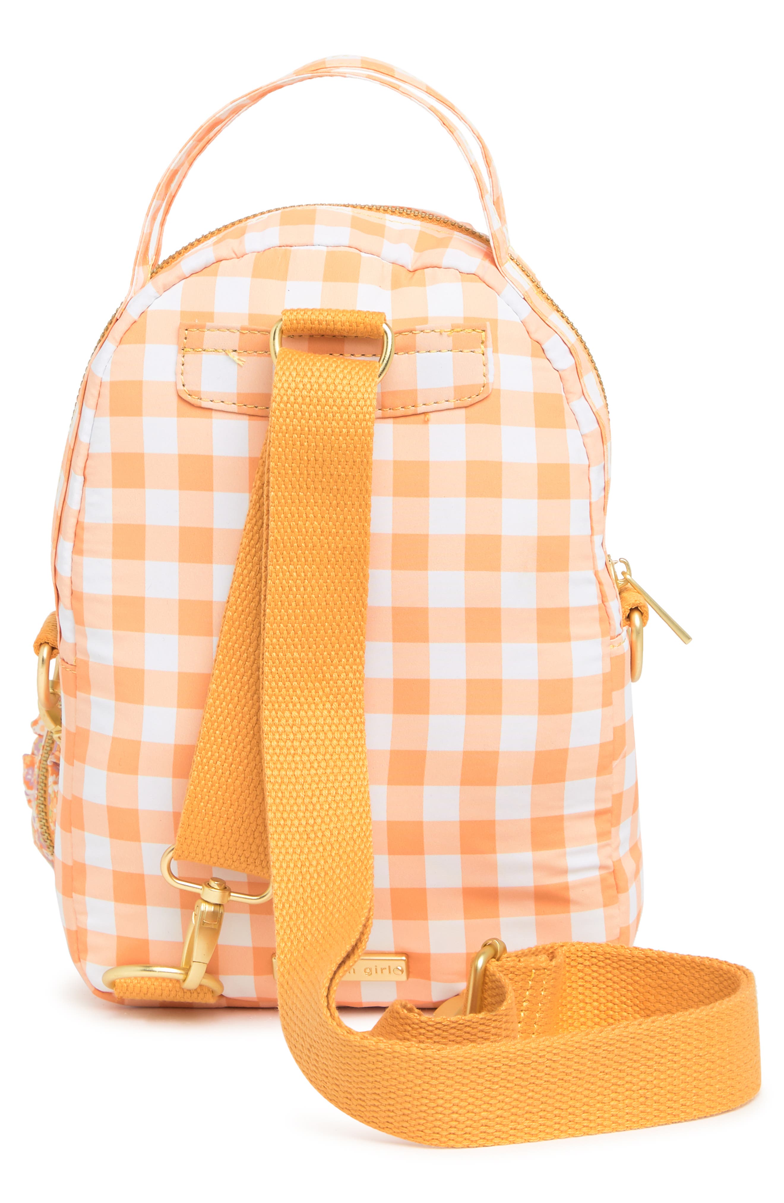 Madden Girl Soft Nylon Backpack with Pouch, Alternate, color, 