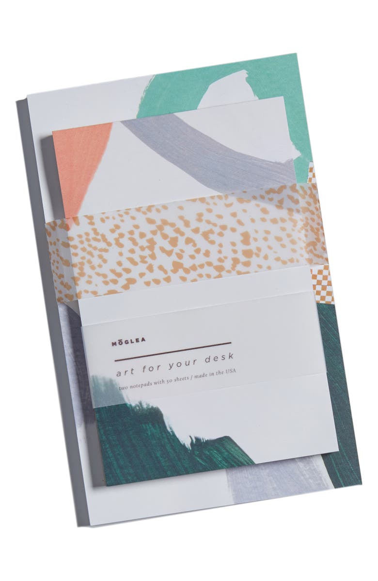 Moglea Desk Art Notepad Set, Main, color,