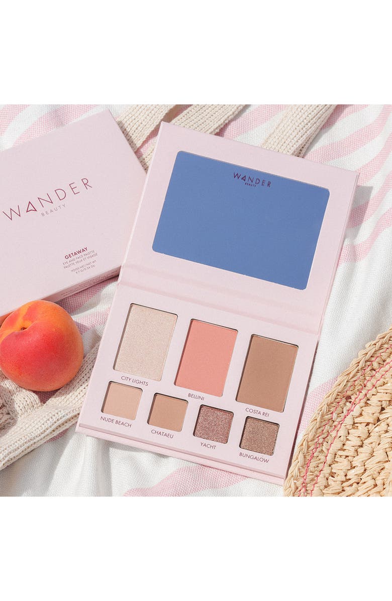 Wander Beauty Getaway Eye & Face Palette, Alternate, color, Sunkissed (Light/Medium)