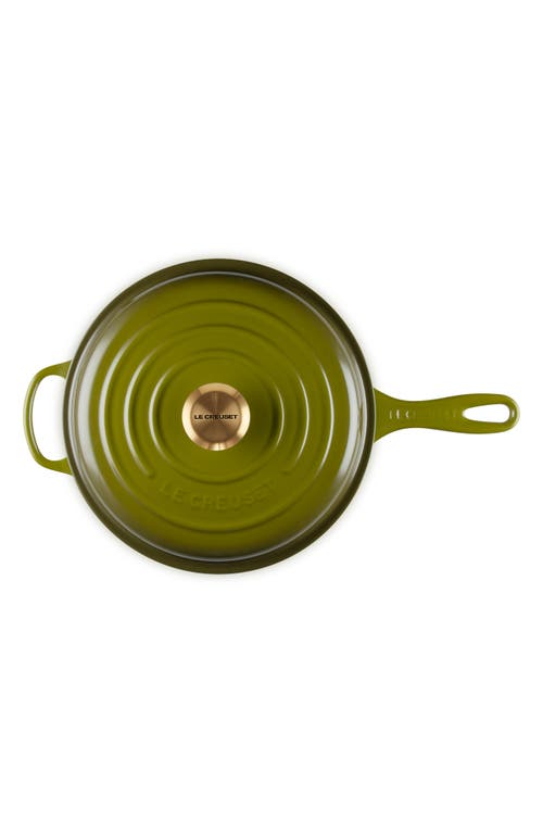 Le Creuset Signature Enamel Cast Iron Cassadou In Olive