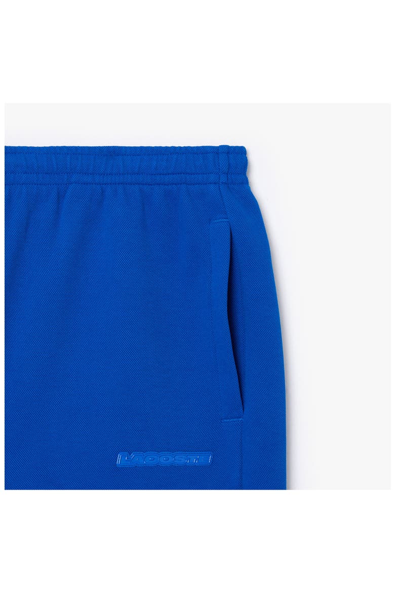 Double Face Organic Cotton Blend Piqué Sweatpants, Alternate, color, HJM LAZULI