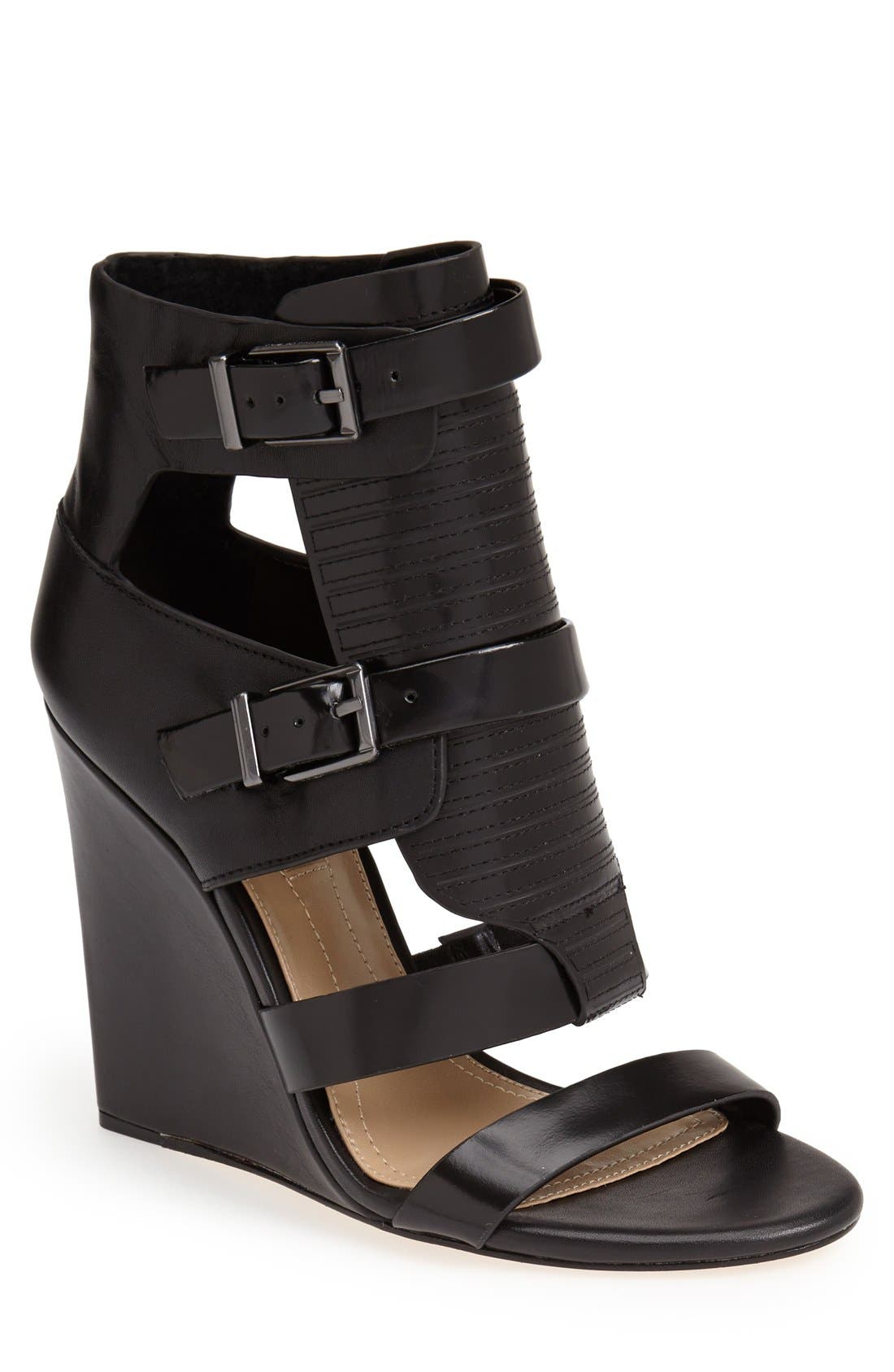 BCBGMAXAZRIA 'Lidelle' Wedge Sandal, Main, color, 