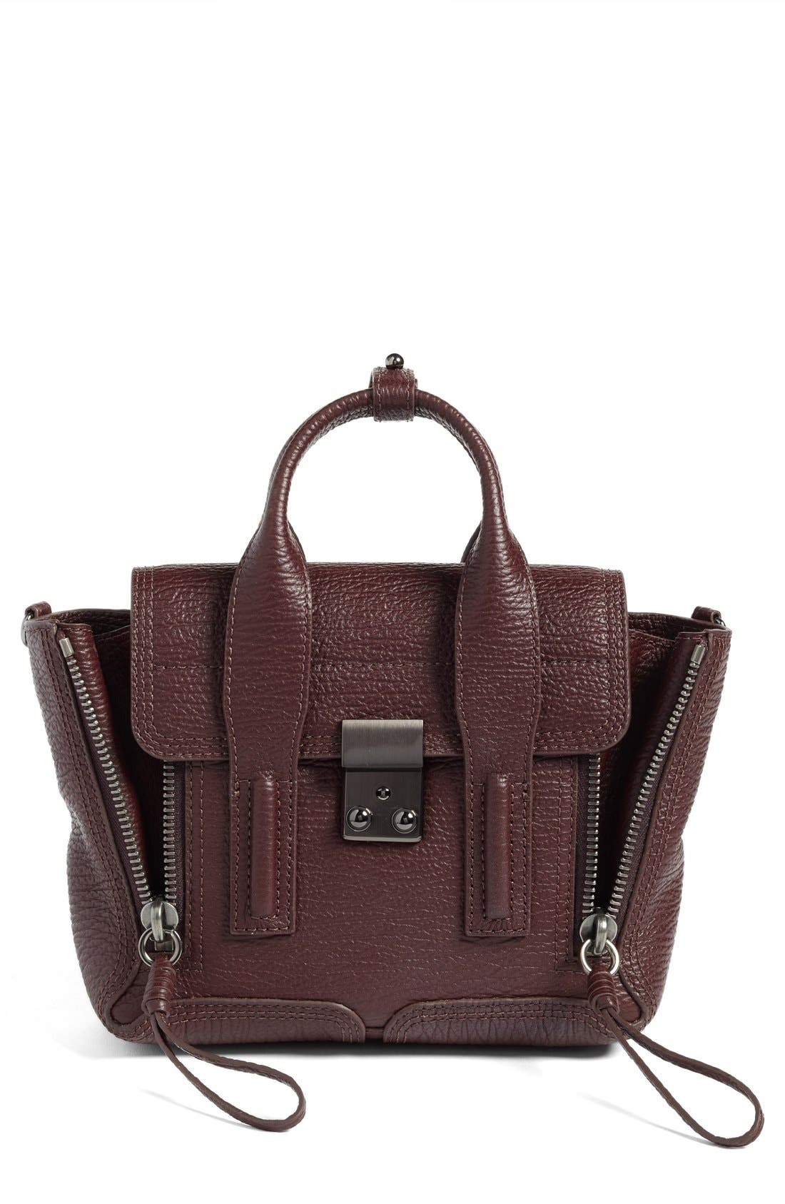 3.1 Phillip Lim 'Mini Pashli' Leather Satchel, Main, color, 