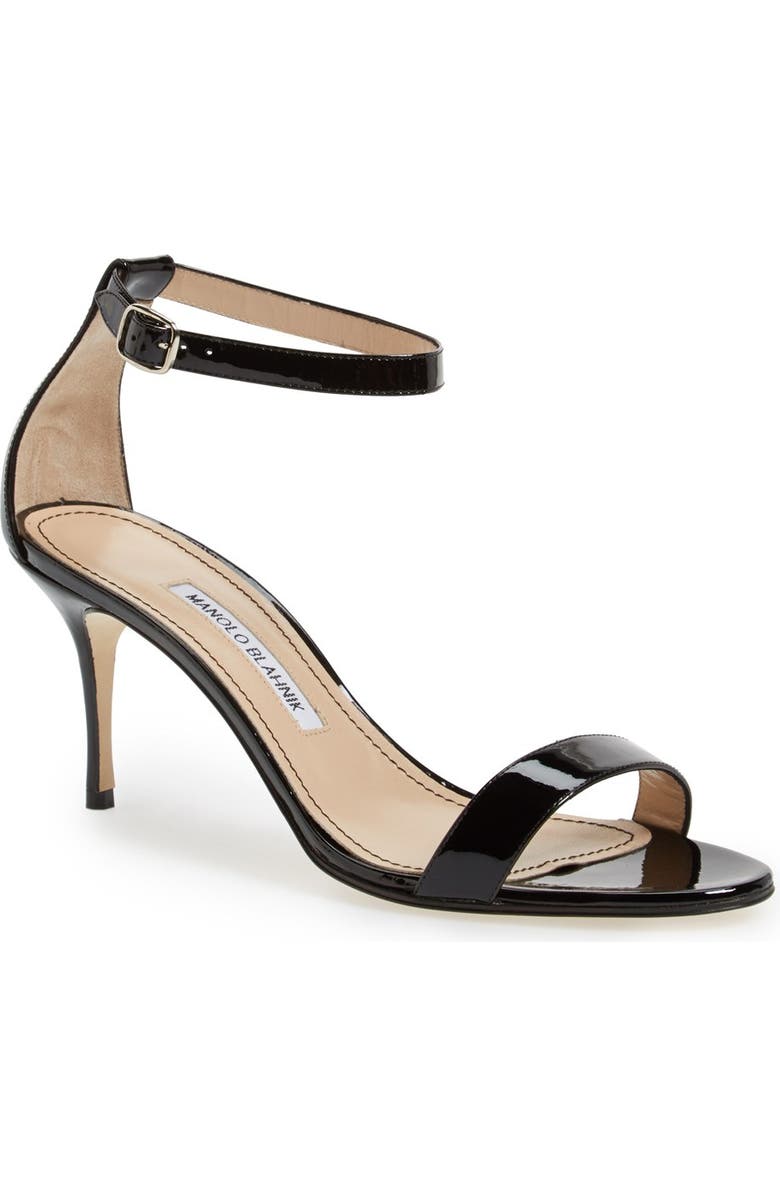 Manolo Blahnik 'Chaos' Ankle Strap Sandal, Main, color,