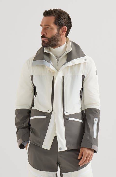 Mountain Performance jacket in bonded taffeta