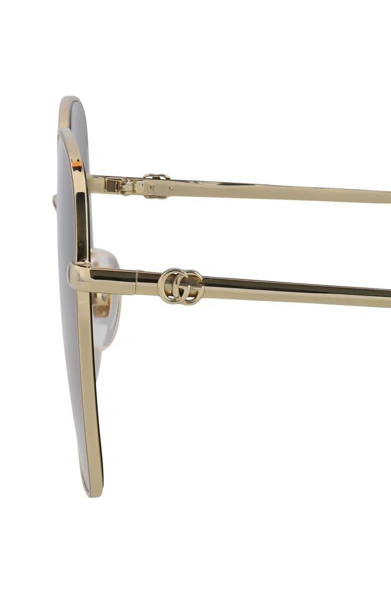 Gucci 59mm Square Sunglasses, Alternate, color, 