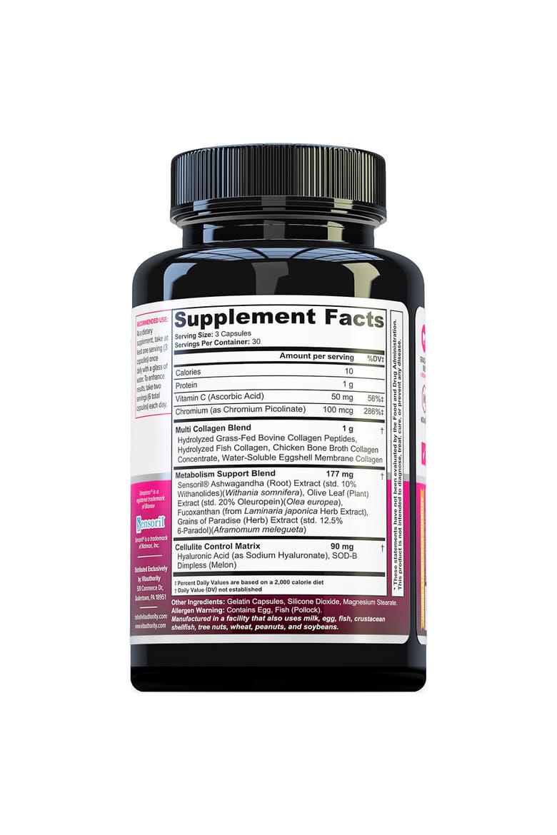 Multi Collagen Burn Capsules, 90ct, Alternate, color, No Color
