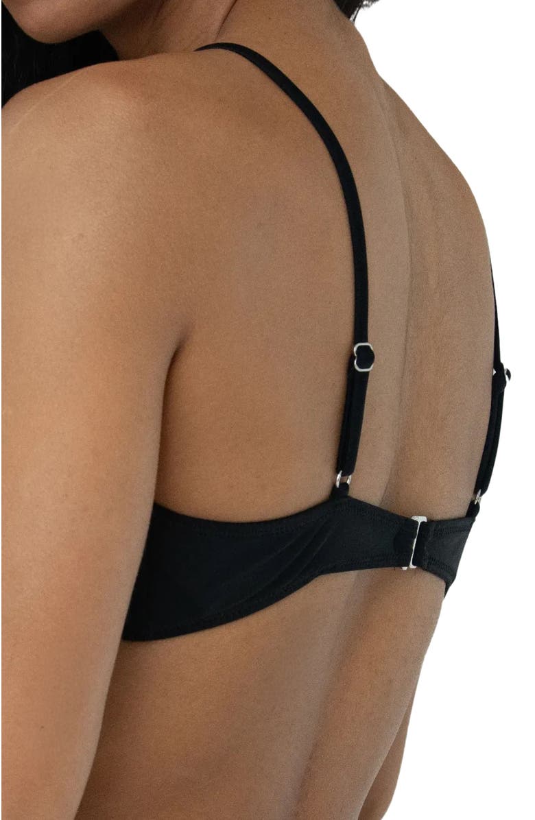 Bright Swimwear Lola Top, Alternate, color, Black