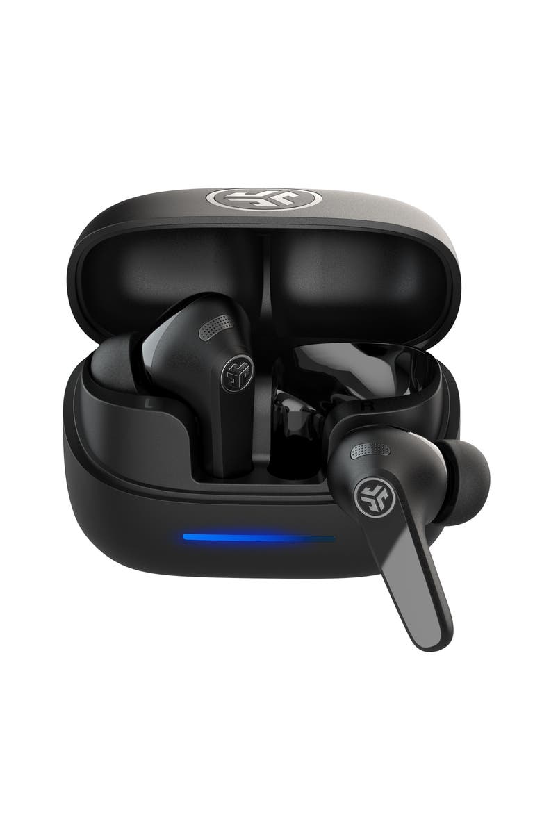 JLab JBuds Pods ANC True Wireless Earbuds, Main, color, Black