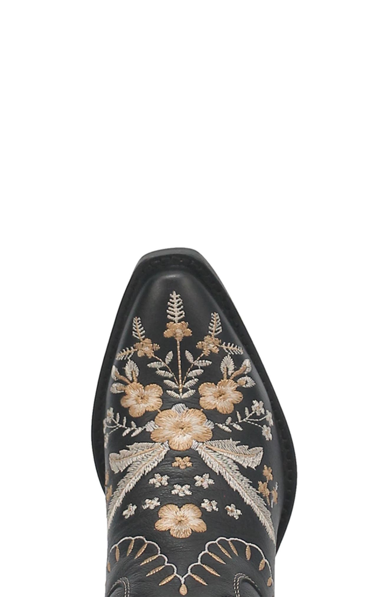 Dingo Primrose Western Boot, Alternate, color, Black