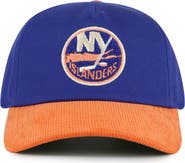 American Needle Men's American Needle Royal/Orange New York Islanders Burnett Adjustable Hat