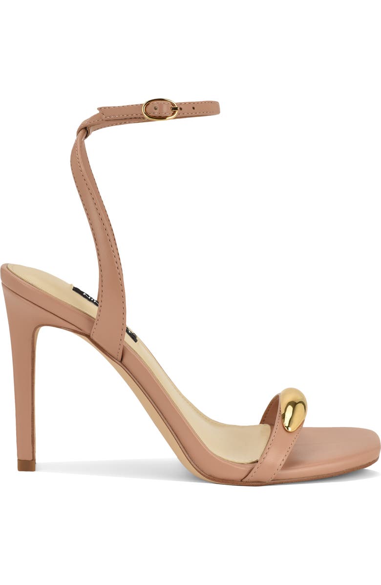 Nine West Props Ankle Strap Sandal, Alternate, color, Light Natural