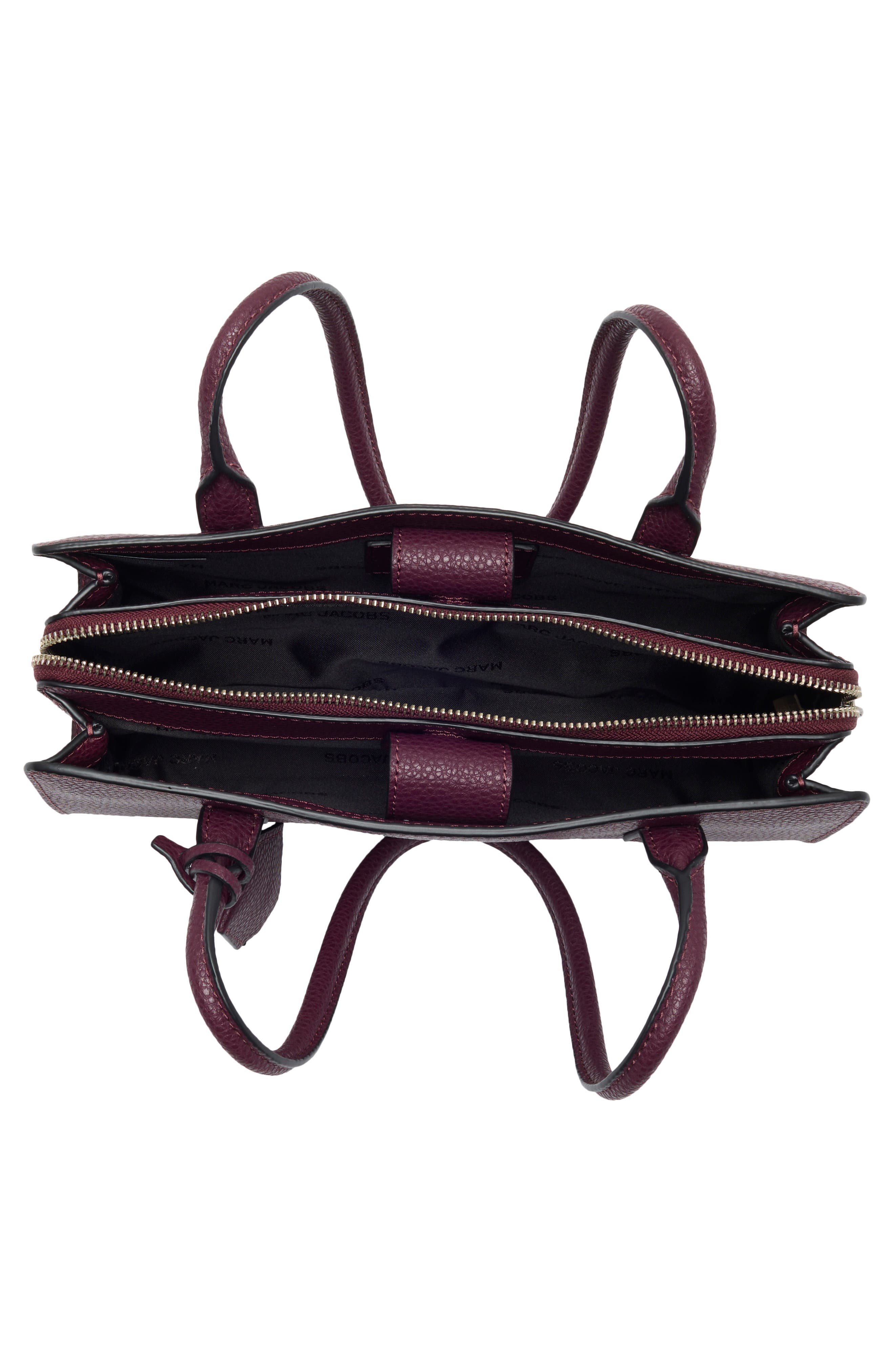 Bold Satchel Bag, Alternate, color, DARK PLUM