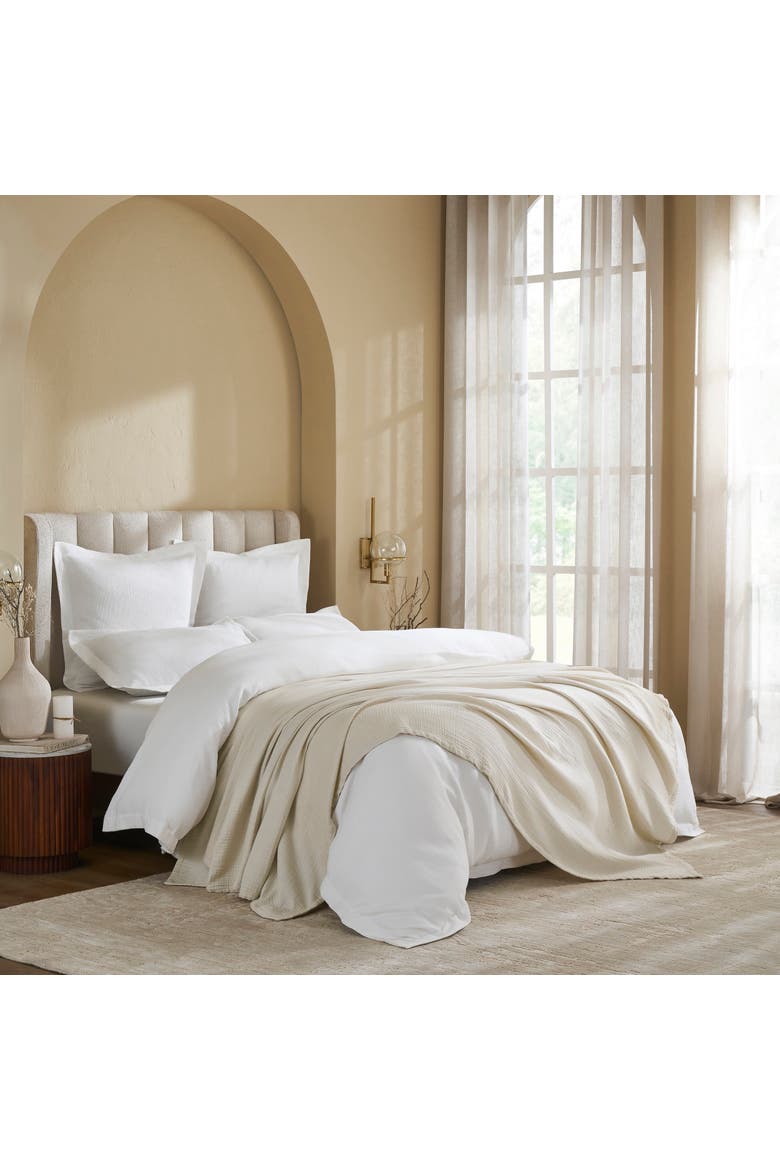 Dream Organic Cotton Bed Blanket, Alternate, color, Sand