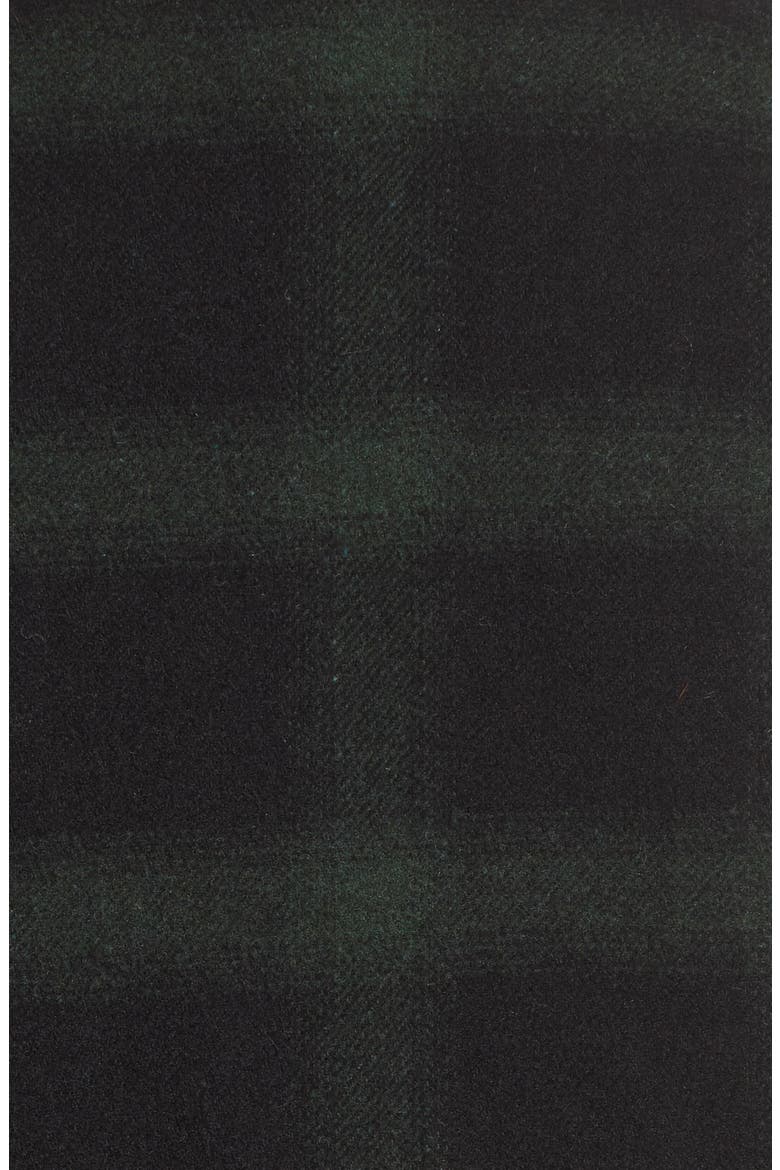 BB Dakota Bradley Fleece Lined Plaid Coat, Alternate, color, FOREST GREEN