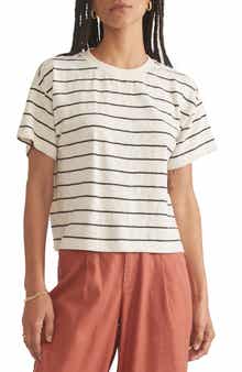 Marine Layer Slub Cotton Crop T-Shirt