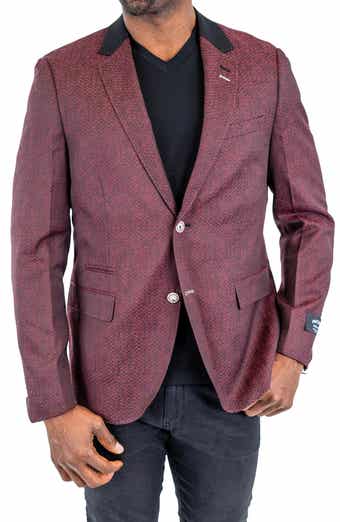 Maceoo Socrate Evo Huli Snakeskin Print Sport Coat
