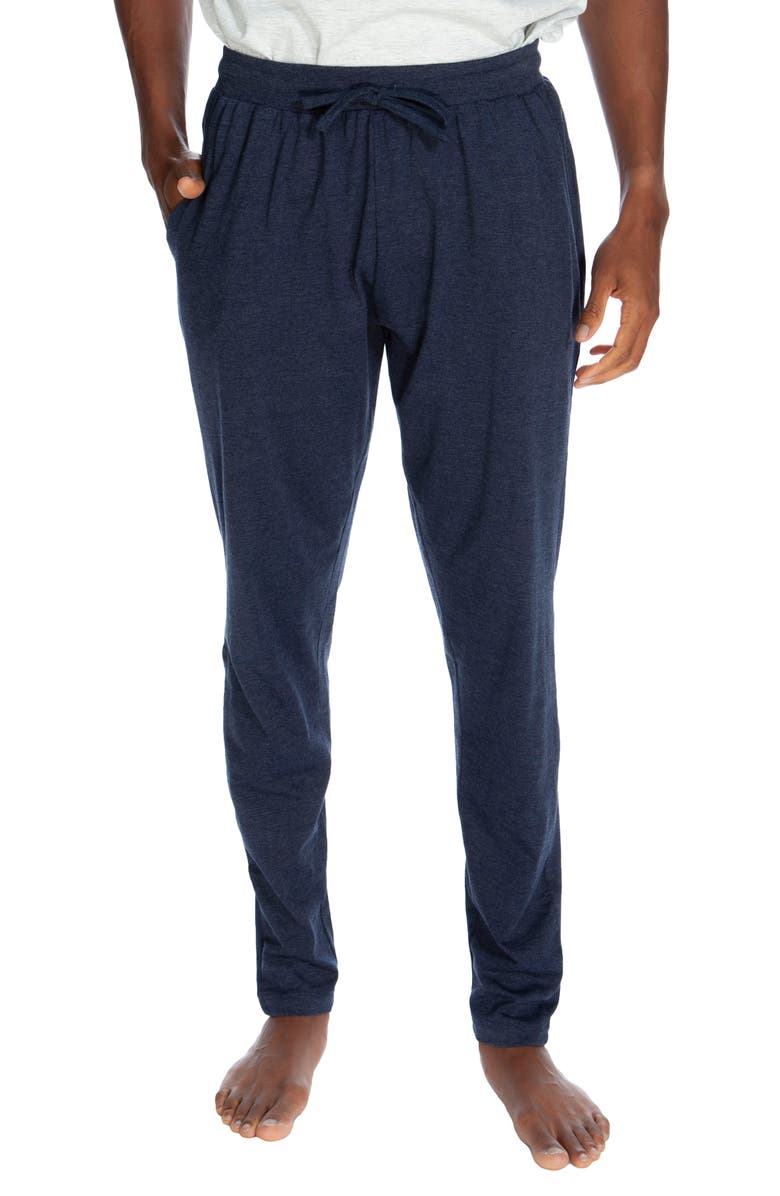 UNSIMPLY STITCHED Super Soft Lounge Pants, Main, color, Heather Navy
