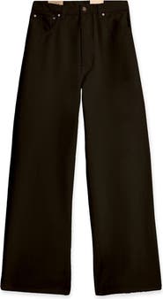 Fortela Jaron Wide-Leg Bull Cotton Trousers