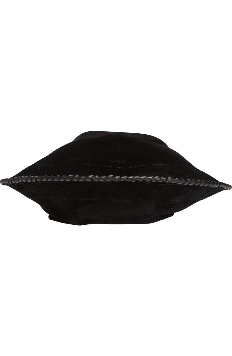 Isabel Marant Large Oskan Suede Hobo Bag, Alternate, color,