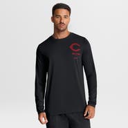 Nike Men's Nike Black Cincinnati Reds 2-Hit Legend Dri-FIT Long Sleeve T-Shirt