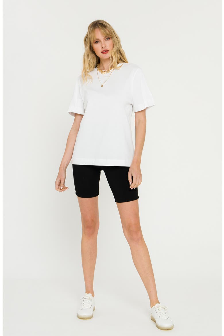 Crewneck T-Shirt, Alternate, color, WHITE