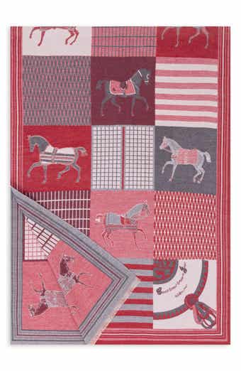 Equestrian Patchwork Reversible Scarf