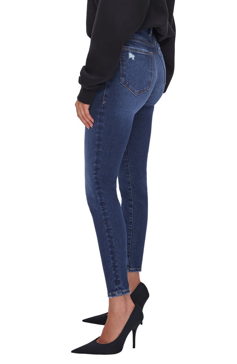 Good American Always Fit Good Legs Crop Skinny Jeans, Alternate, color,