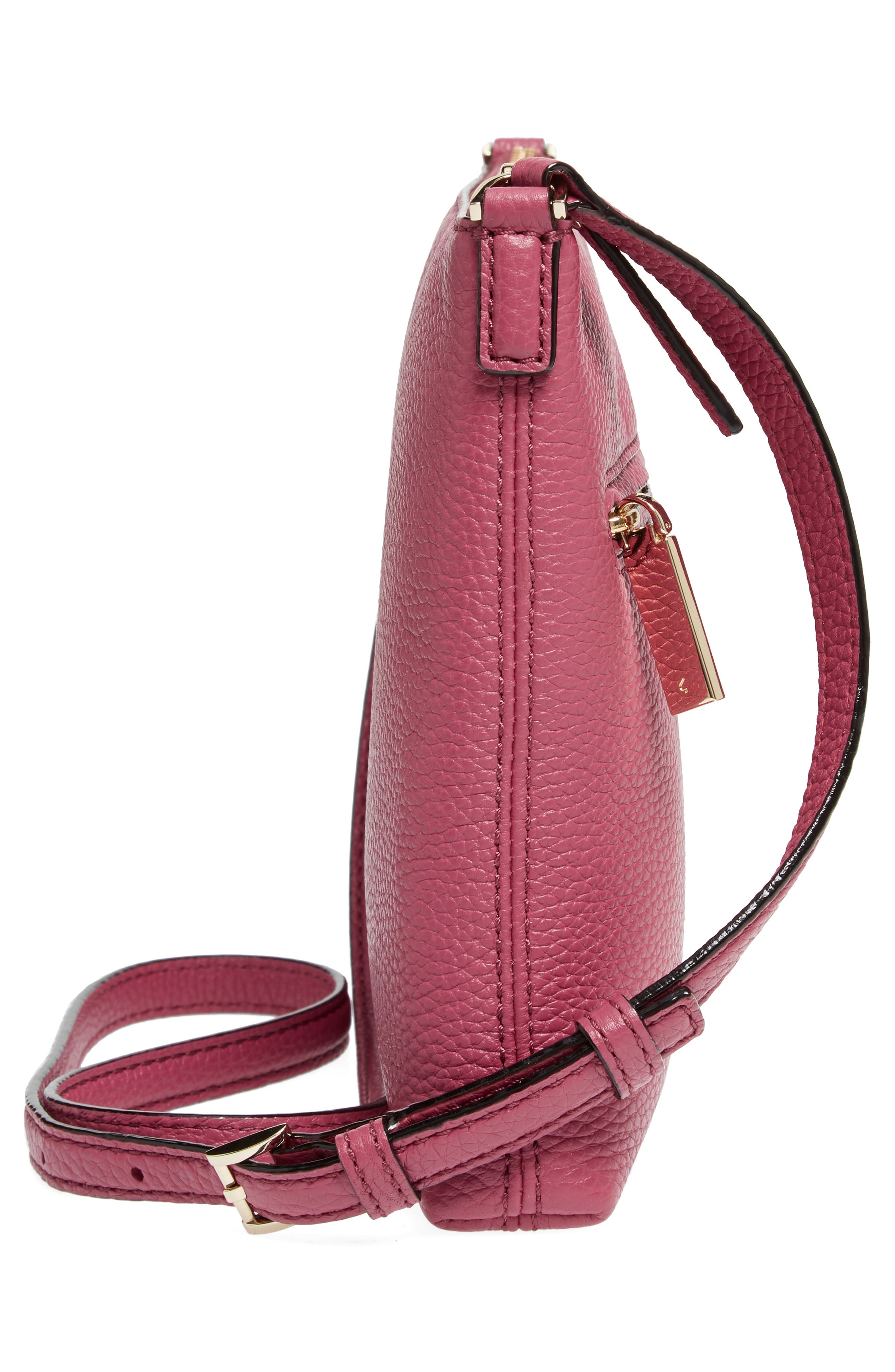 Kate Spade New York hopkins street - gabriele leather crossbody bag, Alternate, color, 
