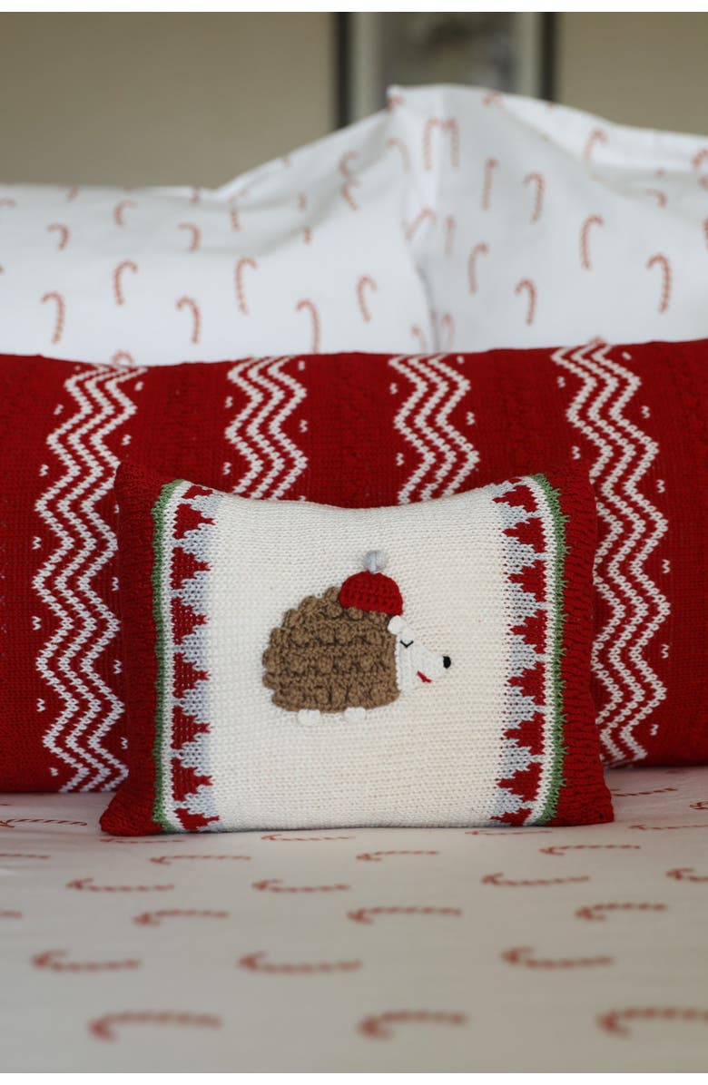 Melange Collection Hedgehog Mini Pillow, Alternate, color, 