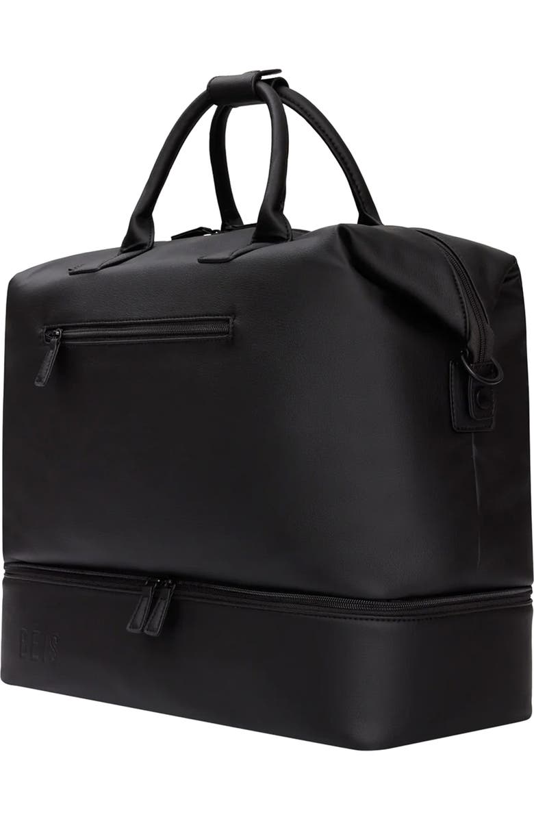 Béis The Premium Weekend Travel Bag, Alternate, color, Black