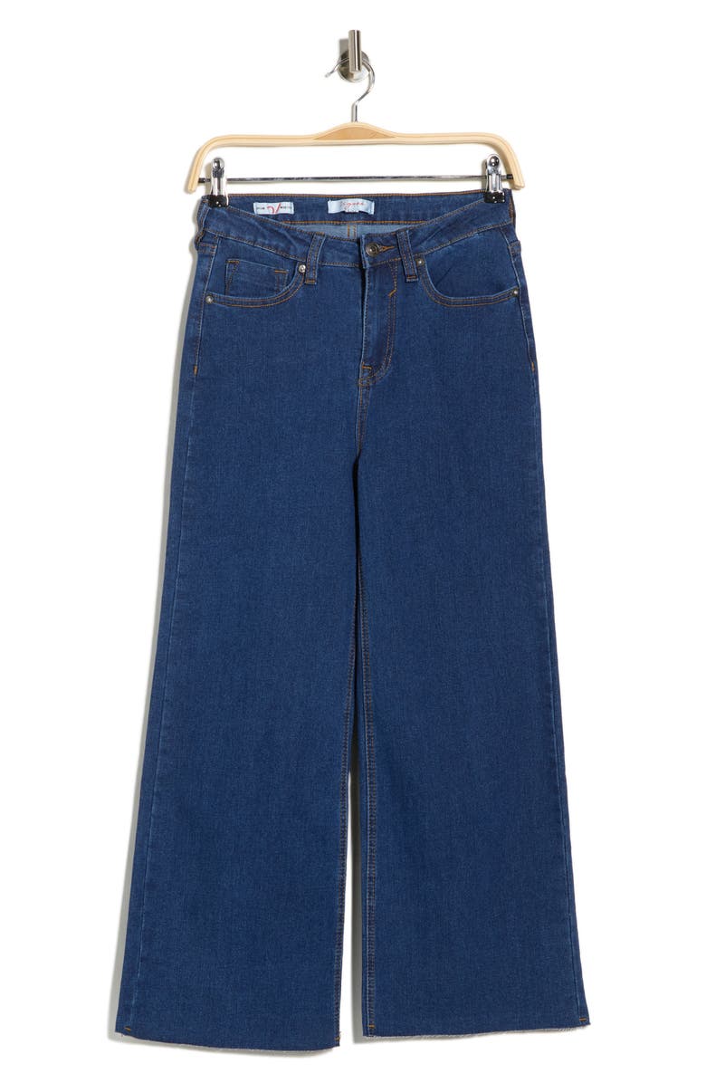 Vigoss Dylan Wide Leg Jeans, Main, color, Dark Wash