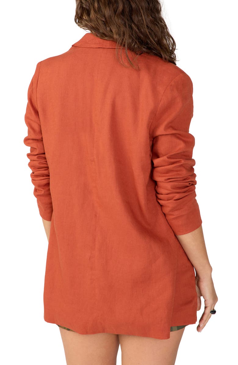 Sanctuary Kora Linen Blend Blazer, Alternate, color, 