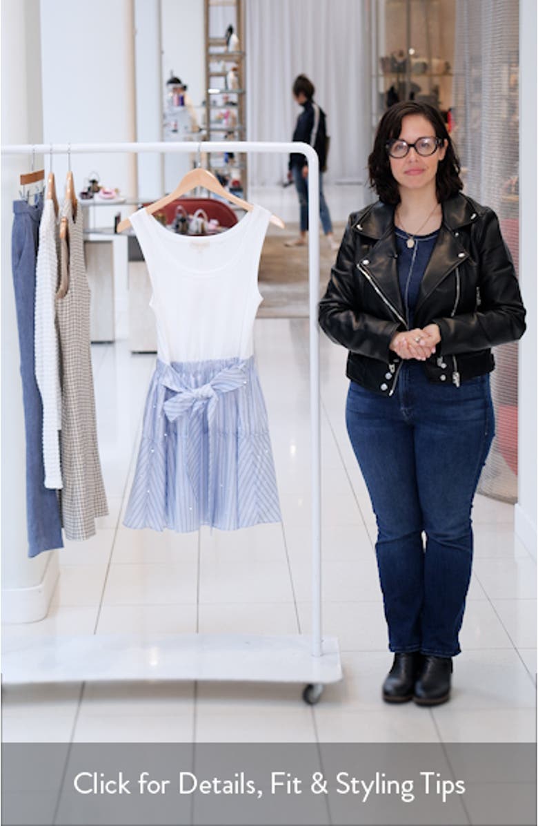 Moxie Combo Embellished Minidress, sales video thumbnail