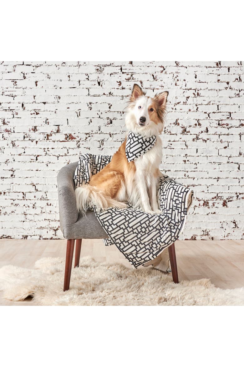 Naya Pet Quilt, Alternate, color, Black